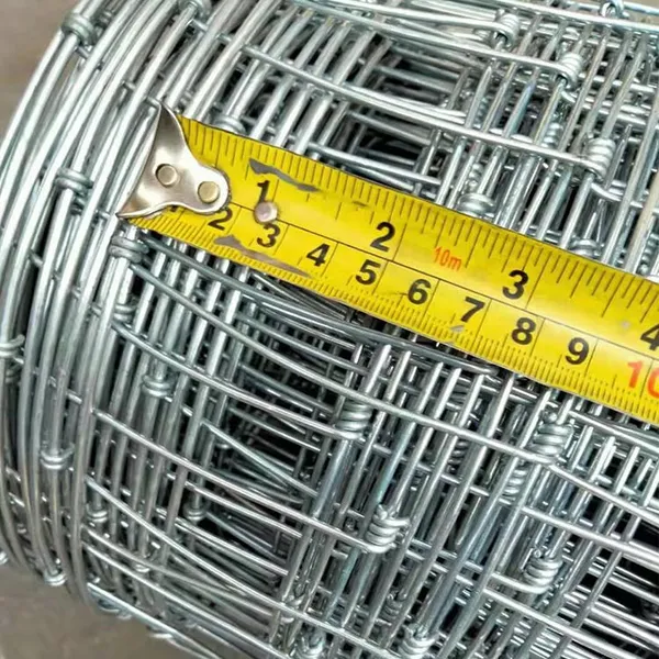 Fixed Knot Woven Wire Field Fence Roll Goat Hog Fencing Wire Mesh Galvanized Sheep Cattle Game Wire Farm Fence photo-3