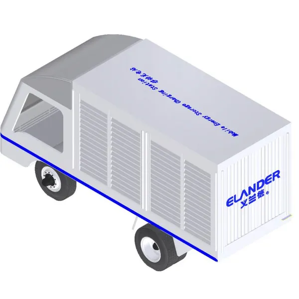 Evtol Mobile Charger,Outdoor Portable Charging Cart,Emergency Charging Vehicle,Mobile EV Charging Trailer,vertical Take off & Land Charger photo-2