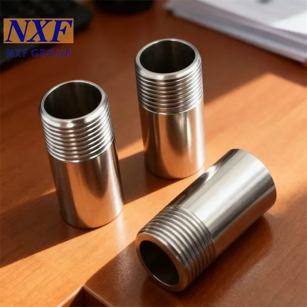 NXF UNS N10276 2.4819/NiMo16Cr15W/C276 OD DN15-1200 Class 3000-9000 Nickel Alloy Forging Technology Threaded TOE or TBE Nipple photo-2