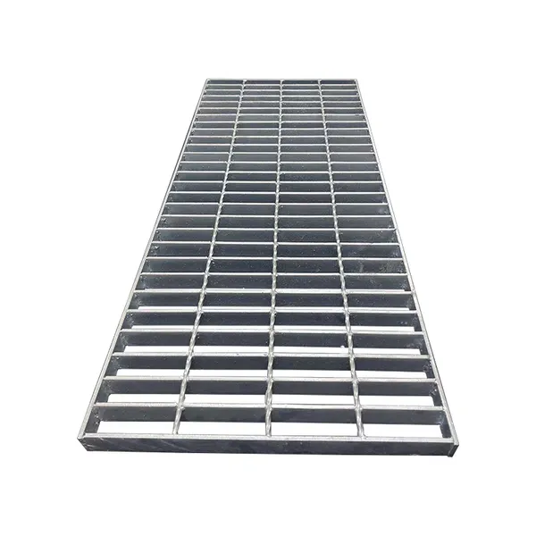 Light Steel Structure Platform With Grating, Handrails, and Treads