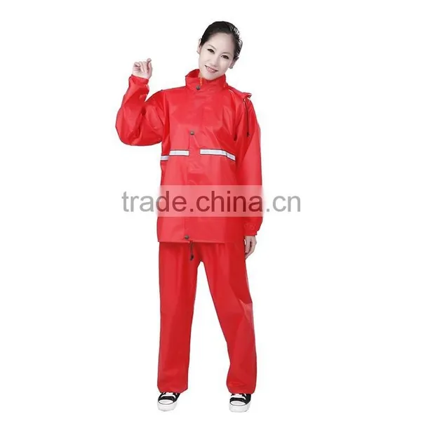 Water-proof 170T Polyester/PVC Rain Jacket photo-2
