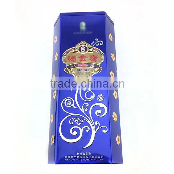 Wine Can Tinned Paper Boxes,two-piece Tin Can,tin Cans for Packing photo-4