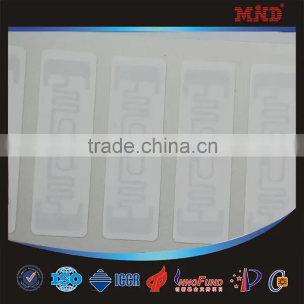 MDIY917 2015 Wholesale 860-960MHz Frequency Epc Gen2 9662 Adhesive Uhf Rfid Inlay photo-4