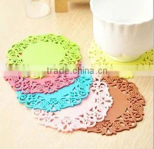 2014 Best Selling Coffee Silicone Cup Mat photo-2