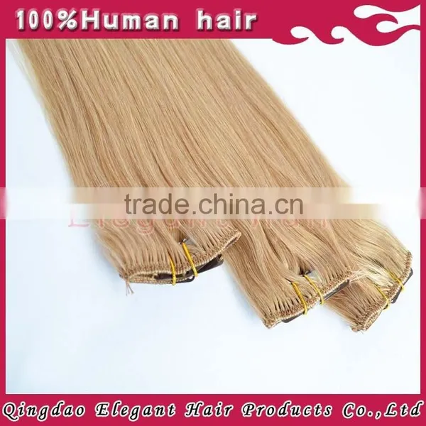 Human Hair Wigs Full Head Cheap Colored Clip in Hair Extensions photo-2