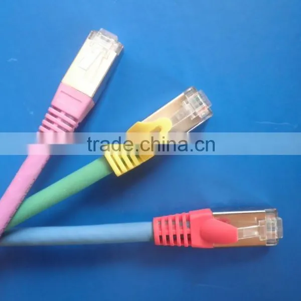 LSOH Copper CM Stranded 568A Cat6a Stp Cable Assembly photo-2