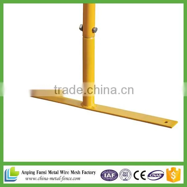 Powder Coated Interlocking Construction Steel Crowd Control Barricade photo-2