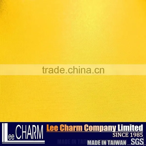 Sunlight Yellow Woven Piece Dyed Taffeta for Artificial Flower Fabric photo-3