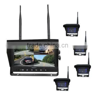 Reverse Camera Type and 12V~32V Voltage Truck Reverse Camera Wireless With Parking Line photo-4