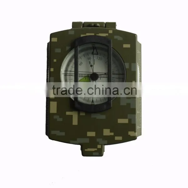 metal foldable portable military outdoor rotatable waterproof and shockproof compass