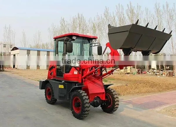 0.8ton Mini Loader 4WD Attachments Slasher,log Splitter,auger,tiller,blade photo-6