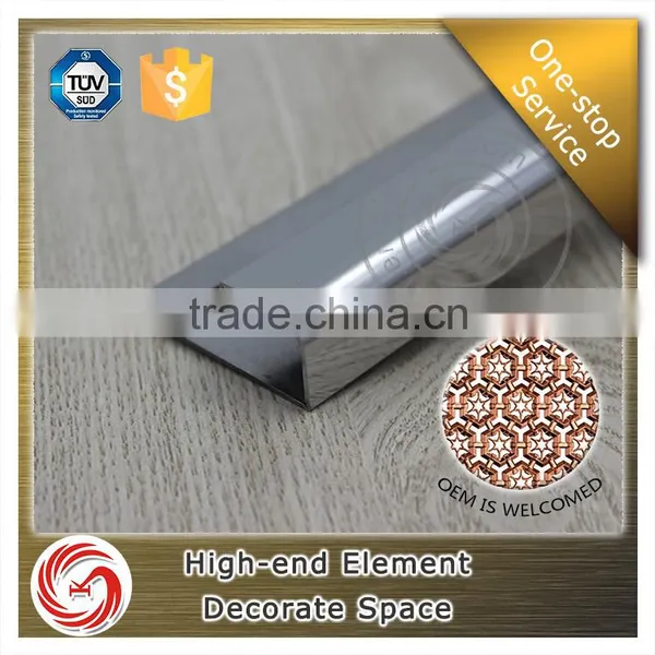 Sophisticated Technology Tile Trim Stainless Steel Bullnose Tile Trim Ceramic Tile Trim photo-3
