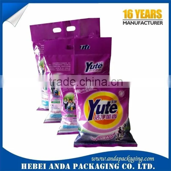 China Designed Plastic Washing Powder Bag/detergent Powder Packaging Bag/packaging Film for Washing Powder Supplier's Choice photo-5