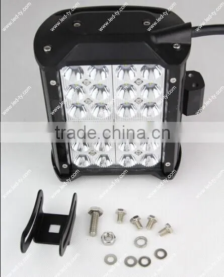 72W Cheap LED Light Bars Aluminum Housing LED Driving Light Bar 6.5 Inch LED Work Light Bar photo-2