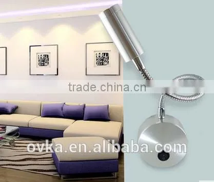 3W Aluminum LED Light Spotlights Bedroom Wall Reading Lights Soft Light photo-5