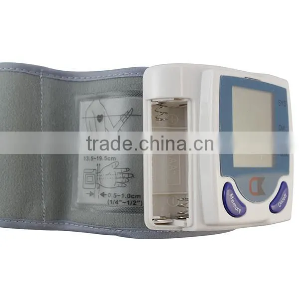 Automatic Digital Wrist Blood Pressure Monitor Heart Beat Rate Pulse Meter photo-2