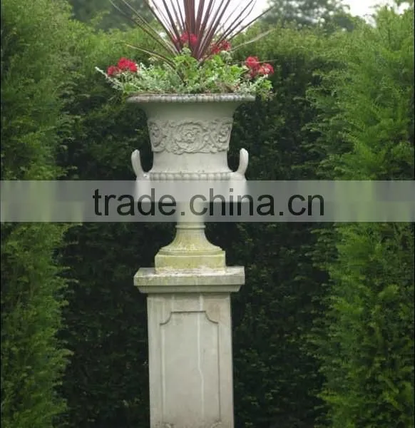 Artificial Sandtone Flower Pots Pillar photo-5