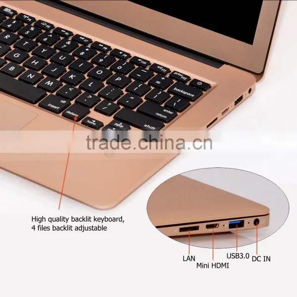 13.3 Inch 5th Generation Laptop i3 5005U Notebook Computer With 8GB RAM+256G SSD 1366*768,Metal Cover,8 Cell Battery,Windows 10 photo-3