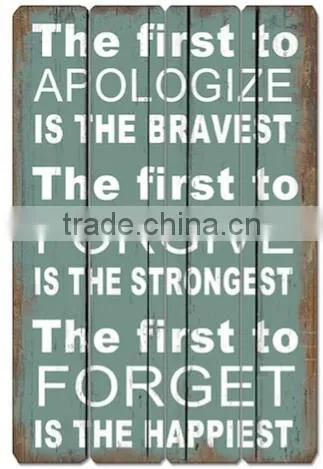 MHOME Distressed Wood Signs With Sayings