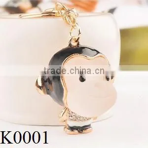 2016New Style Kawaii Monkey Logo Trendy Keychain K0001 photo-3