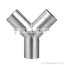Seamless Y Tee Sanitary Fitting Stainless Steel Pipe Fitting photo-5