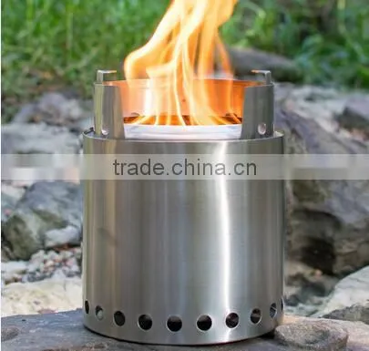 2016 Outdoor Suvival Mini FireWood Stove Portable Backpacking