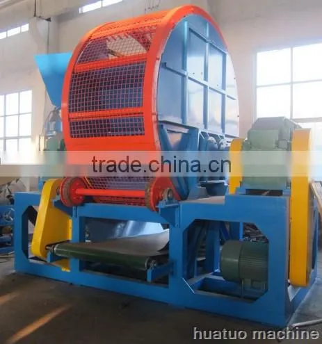 Waste Tire Shredder Machine Used Tire Shredding Machine With Hard-alloy Knife photo-2
