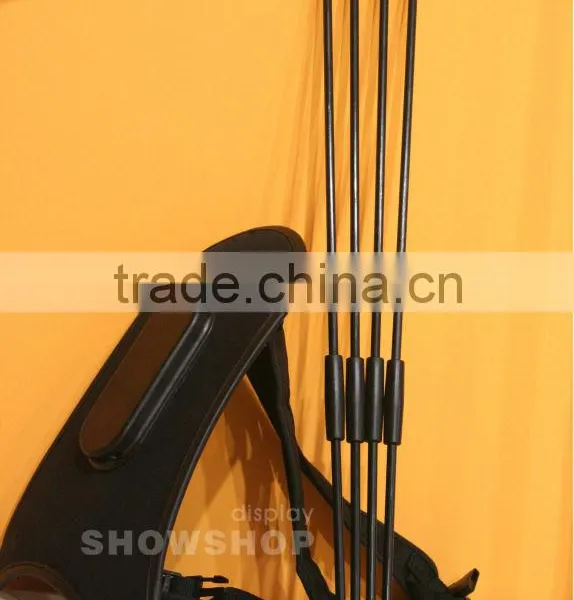 Economical Backpack Harness Knapsack X Banner Advertising Display Exhibition Stand photo-4