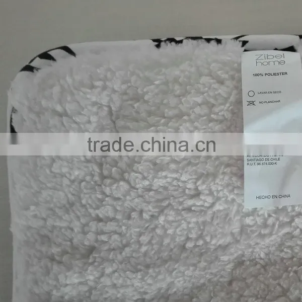 Best Products Printed Microfiber Quilt, Lamb Fleece Quilt From China Online Shopping photo-4