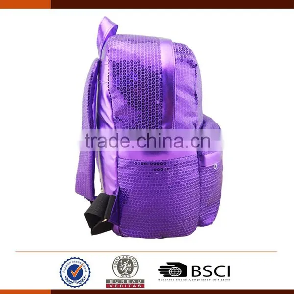 Sequin School Backpacks Bag for Teenager Girls photo-3