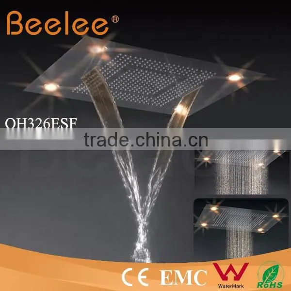 LED Rain Shower Bathroom Shower Bath Mixer photo-4