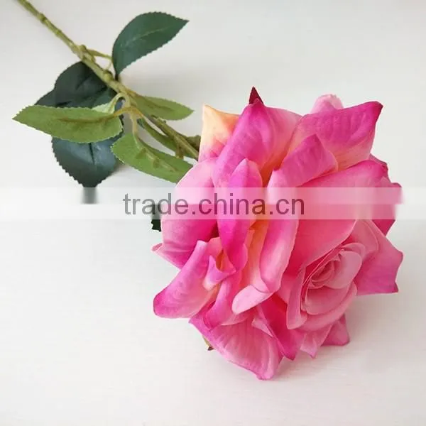 Artificial Silk Green Roses for Sale photo-5