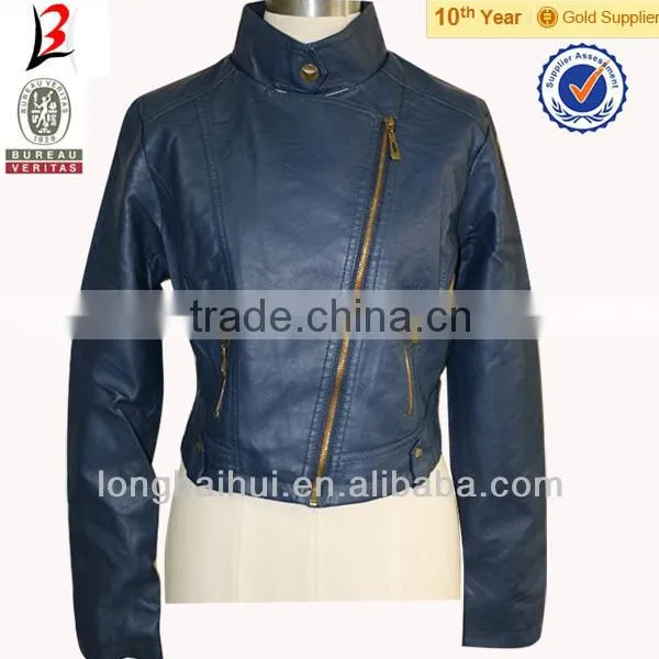 pu Leather Jacket Garments for Lady 03