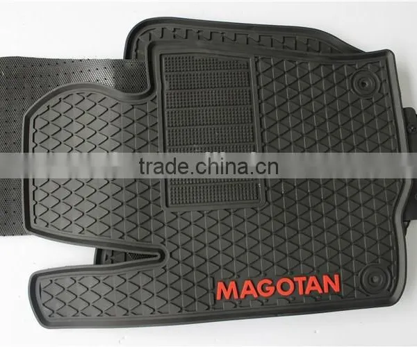 2016 New Custom Fit Full Set Rubber Car Floor Mats For VW MAGOTAN photo-2