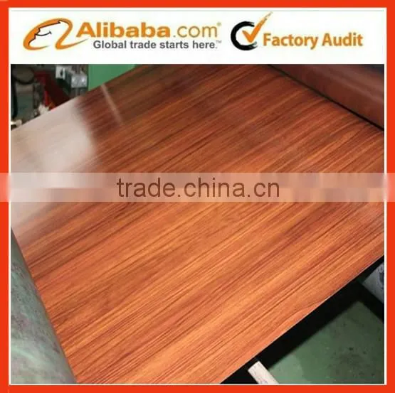 Wooden PPGI Pre-painted Galvanized Building Matrial 2015 Hot Dipped Steel Coils/Sheets photo-2
