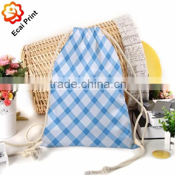 2016 Printable Custom Made Printing Cinch Backpack Bag photo-3