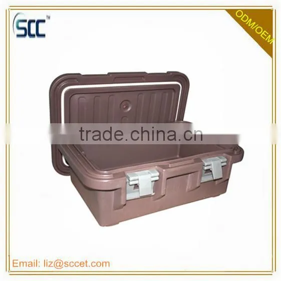 Insulated Plastic Top Loader, Top Loading Food Carrier, Hold up GN Pans photo-2