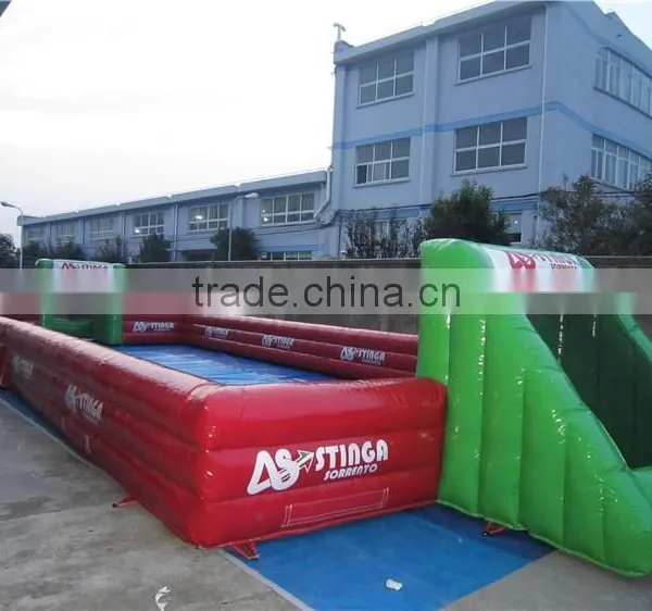 Gaint Outdoor Inflatable Football/Soccer Field Football Pitch for Sale photo-3