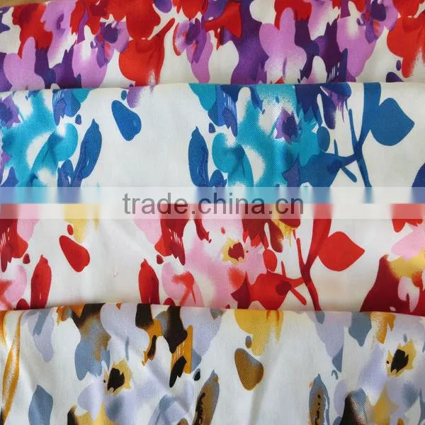 High Quality Printed Woven Fabric 100% Rayon Fabric for Lady Apparel