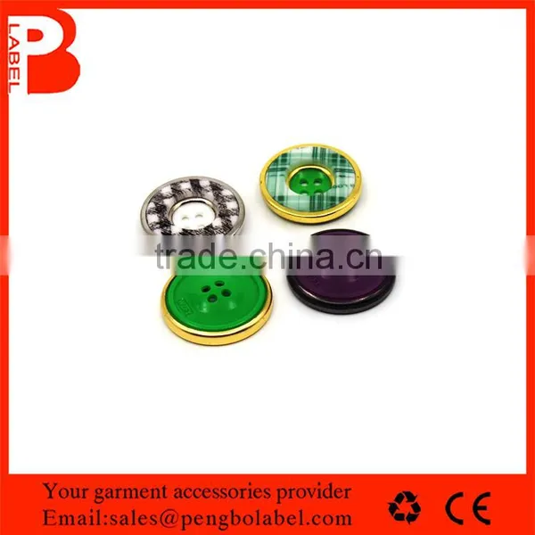 Decorative Round Crystal Acrylic Buttons for Clothing, Bags photo-3