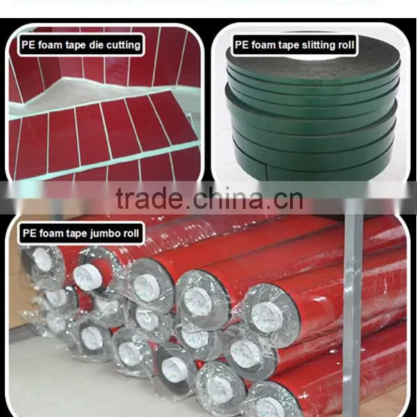Hot Sealing 4/5/10m PE/EVA Double Sided Acrylic Foam Tape,sigle Sided Adhesive Foam Tape photo-6