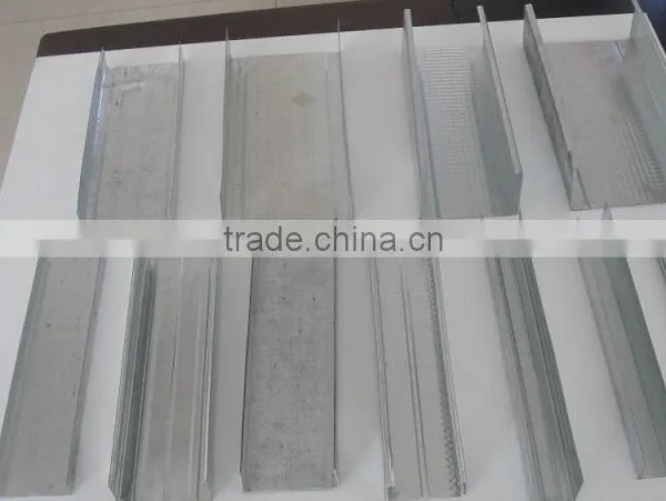High Quality 0.3~0.4mm Thickness Gypsum Ceiling Keel