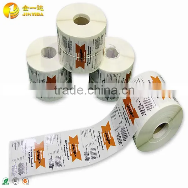 Multi Color Polyester Hologram Adhesive Sticker Label photo-2