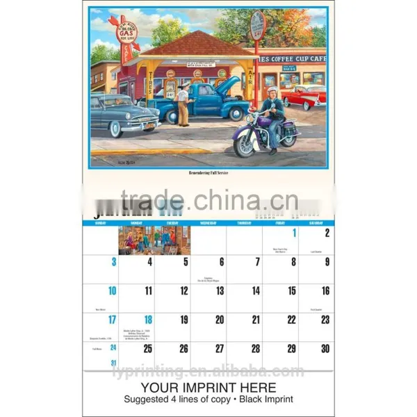 2016 Promotional Calendar Printing LOGO Printing photo-2