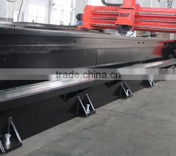 KRRASS Good Quality Metal Sheet Cutting Machine 4000mm Length Cnc v Grooving Machine Quality Choice photo-3