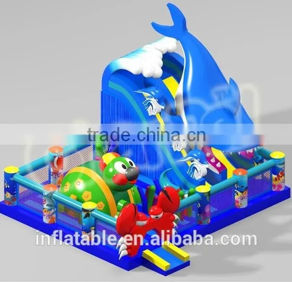 Giant Laser Tag Inflatable Water Obstacle Course/inflatable Delphinus Delphis/inflatable Paintball Obstacle Supplier's Choice photo-4