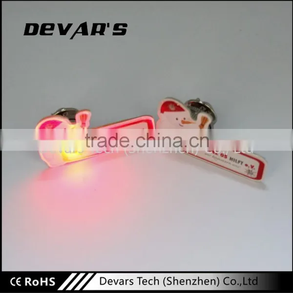 Customized Pin Led Name Badge Magnet With Factory Price photo-2
