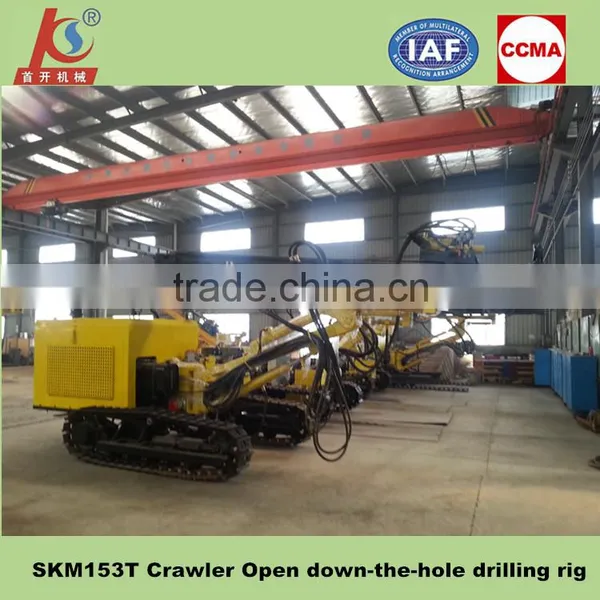 Diesel and Electric Engine Crawler Dth Multifunction Drilling Rig