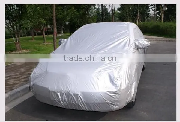 Polyester Car Cover Silver Coated Fabric photo-2