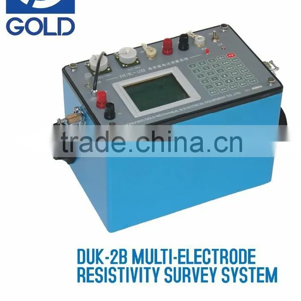 Mineral resources detector DUK-2B Multi-Electrode Resistivity Survey System